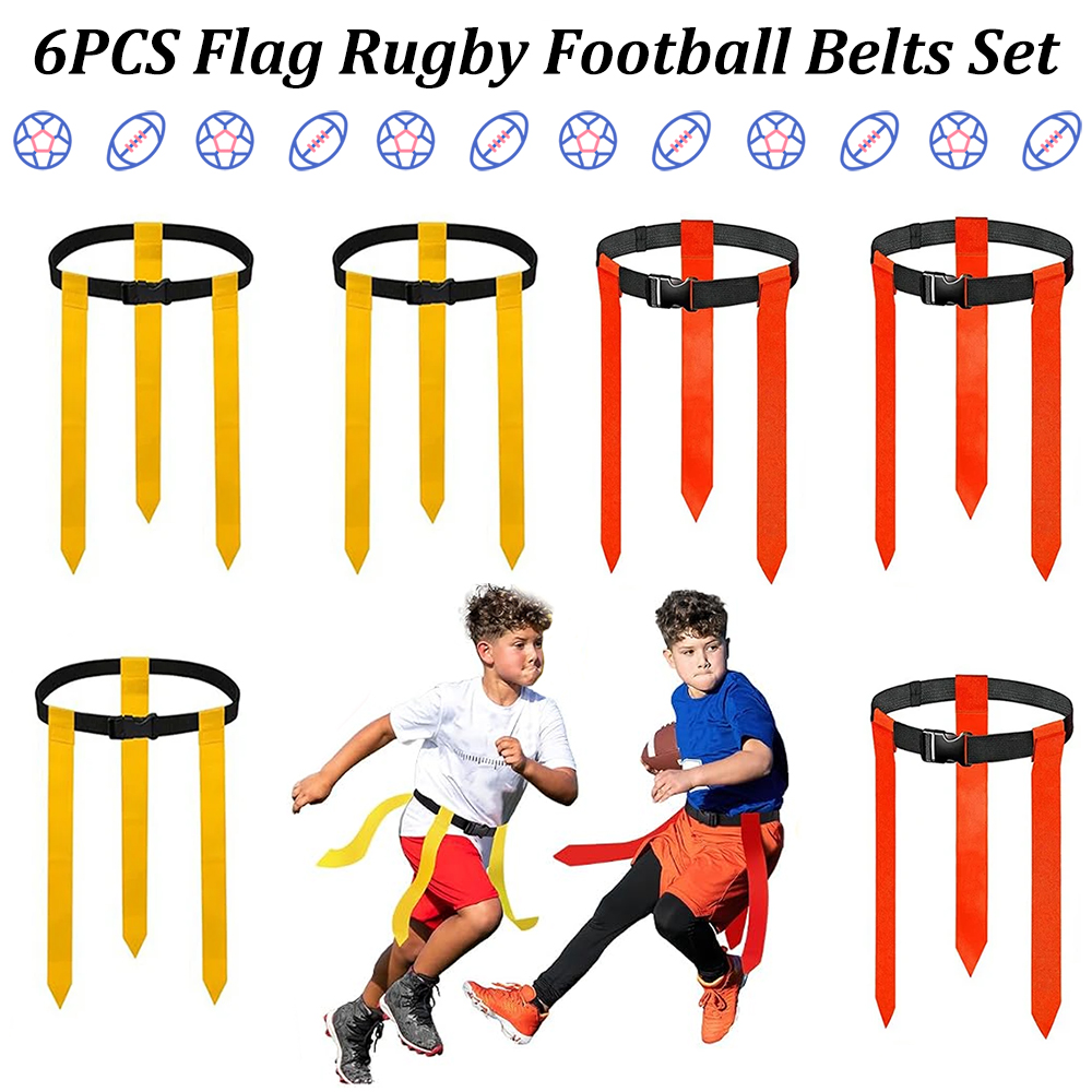 Sports Equipment For Kids - Juego de 6 cinturones de fútbol
