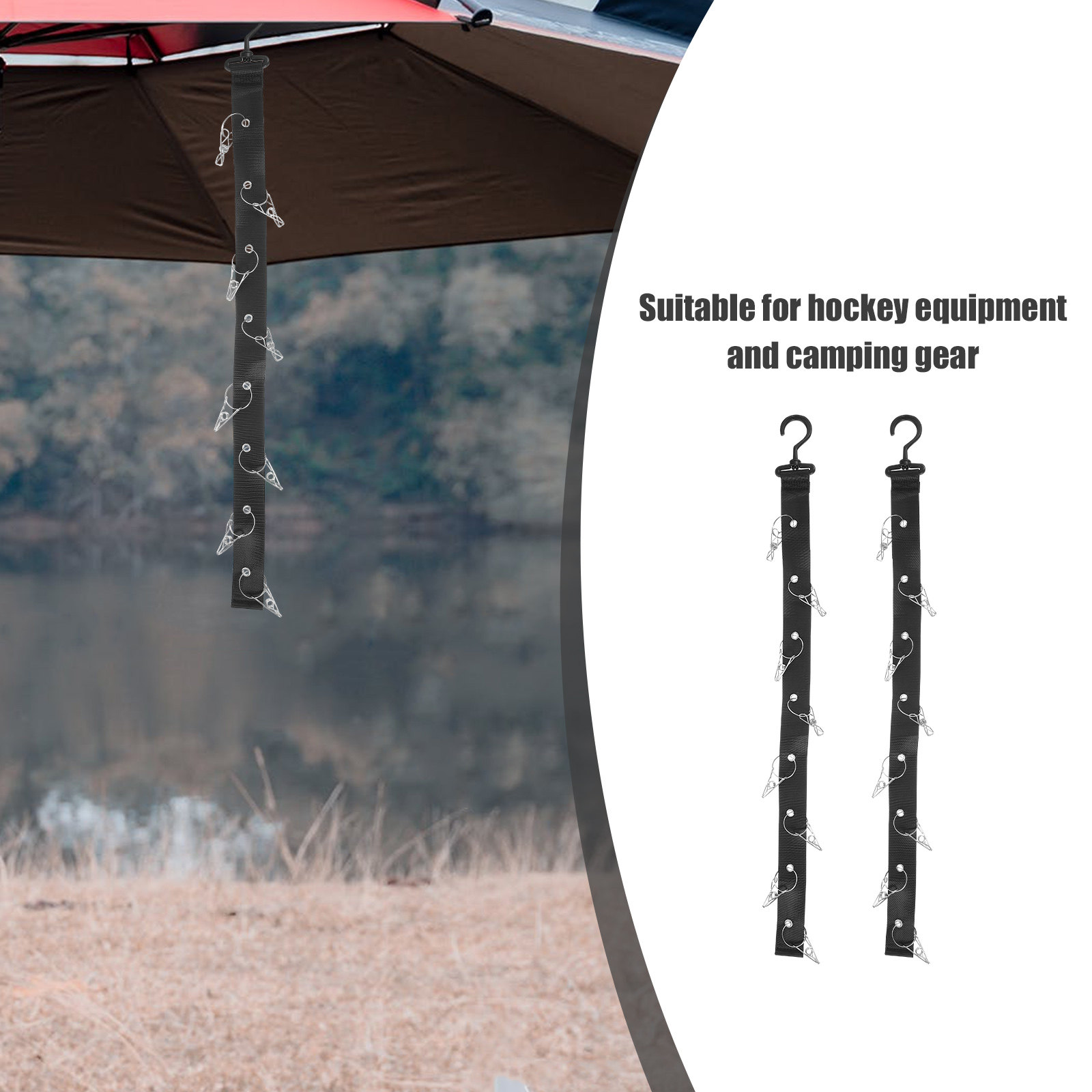 2 Piezas de Tiras de Secado Co - Sports Equipment Organizer Rack reseña y precio