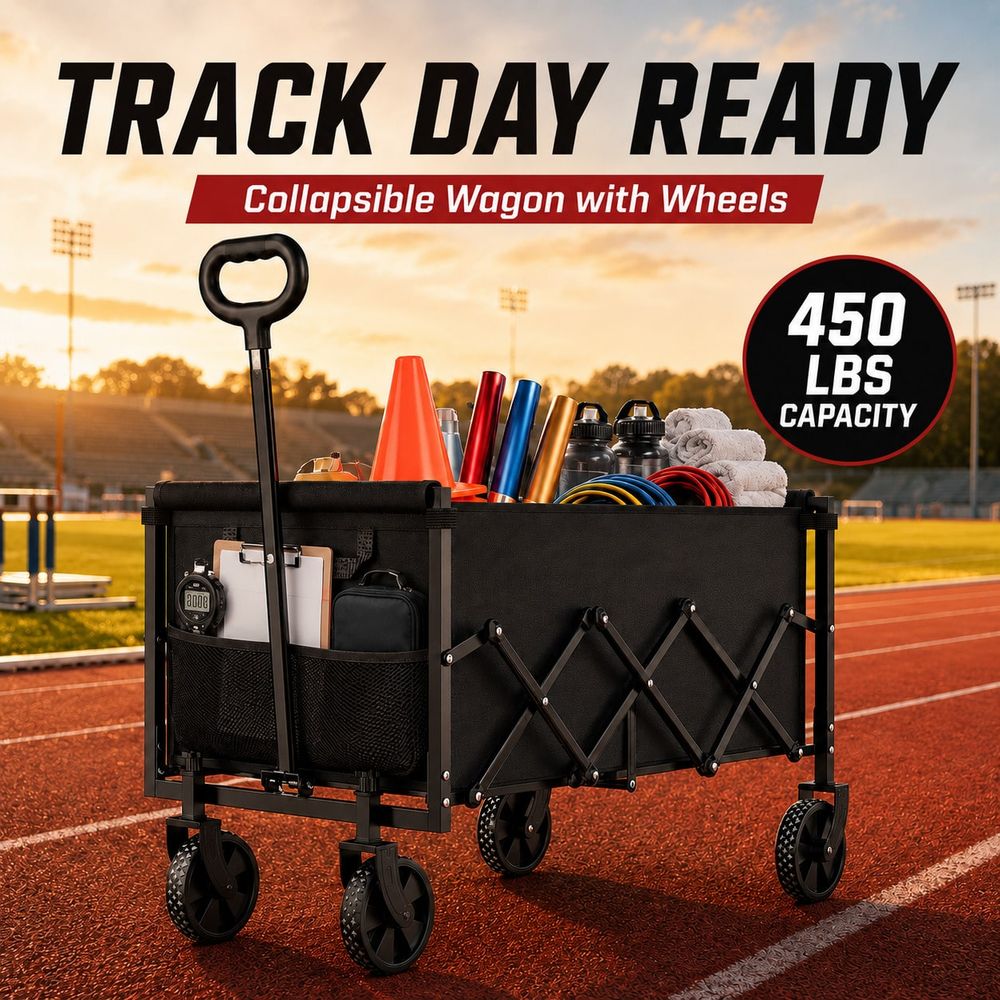 Transportador de Equipos de Ca - Sports Equipment Wagon reseña y precio