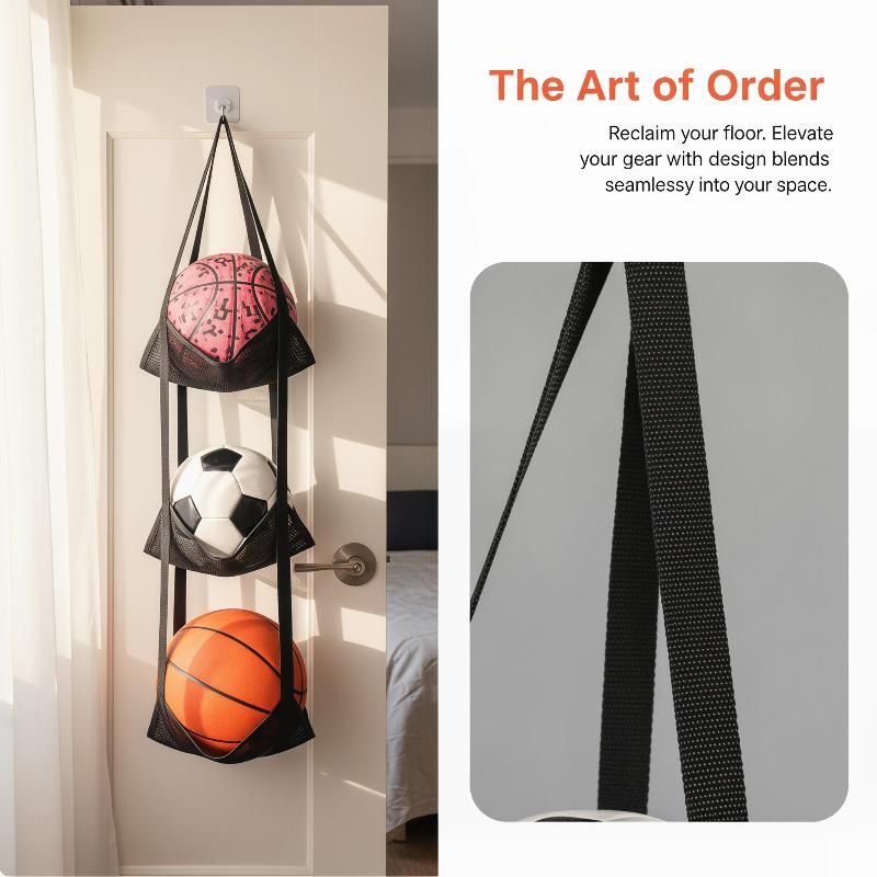 Bolsa de malla para almacenami - Sports Equipment Organizer reseña y precio