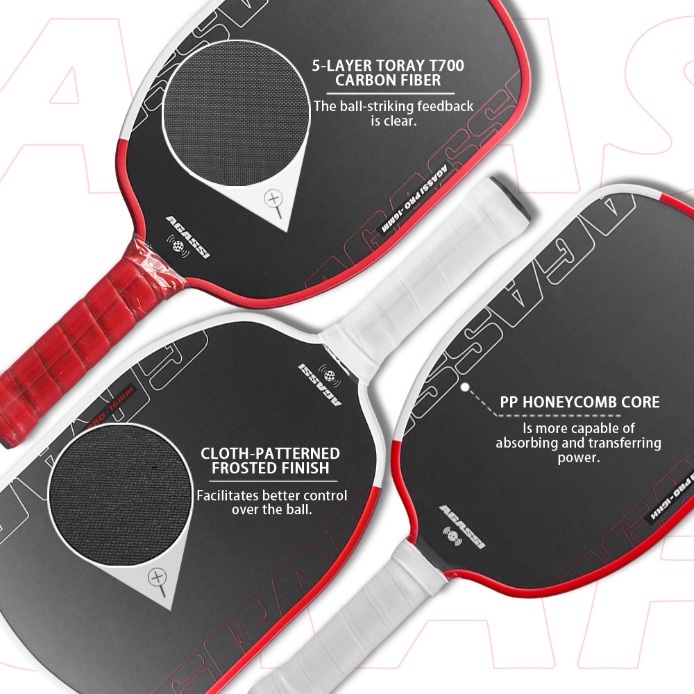 Pala de Pickleball de Fibra de - Sports Equipment Pal reseña y precio