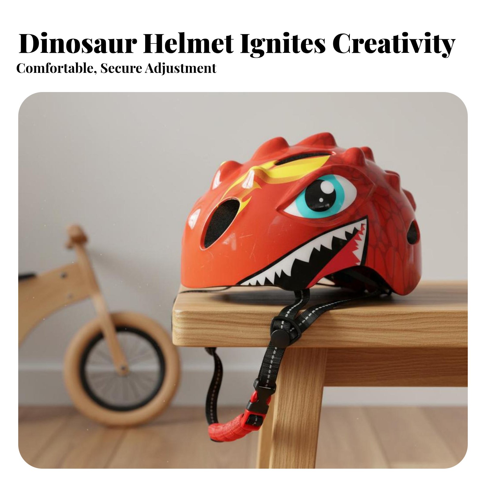 Casco de Dinosaurio de Dibujos - Sports Equipment For Kids reseña y precio