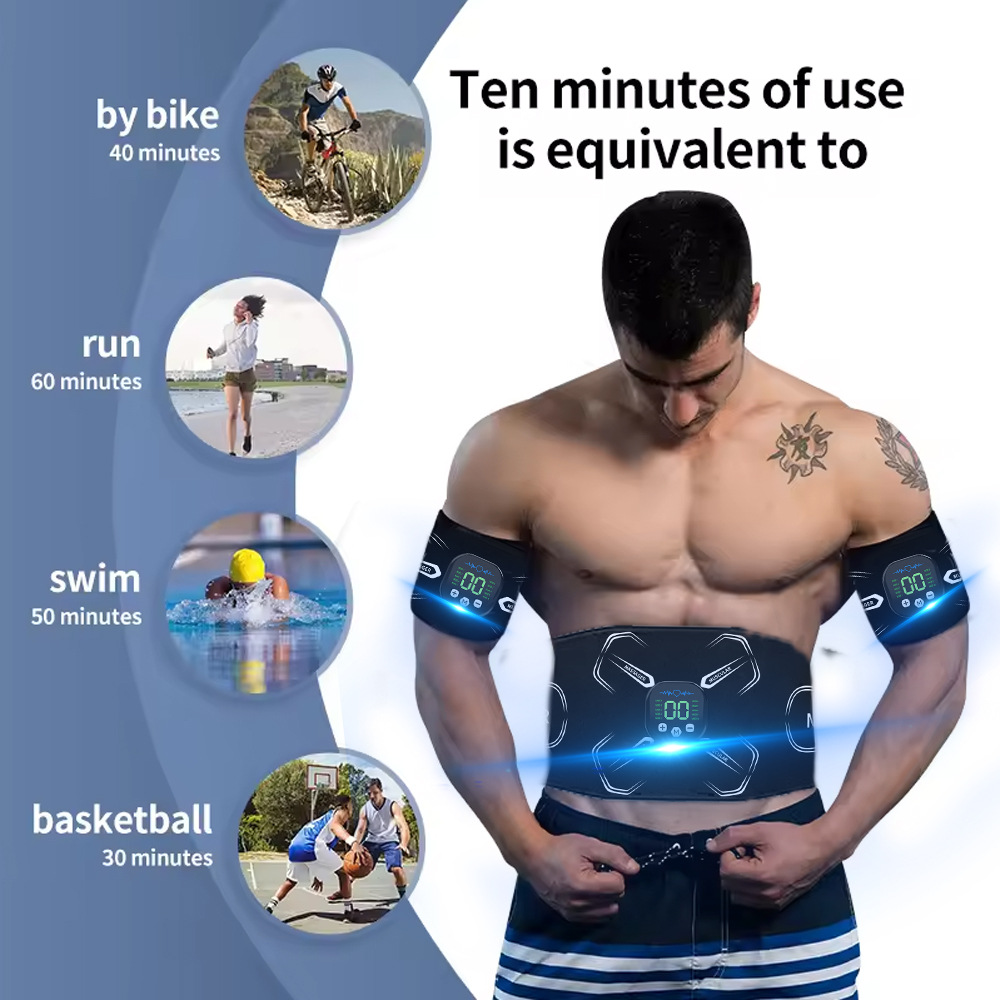 Estimulador Muscular EMS, Entr - Sports Equipment Suppliers reseña y precio