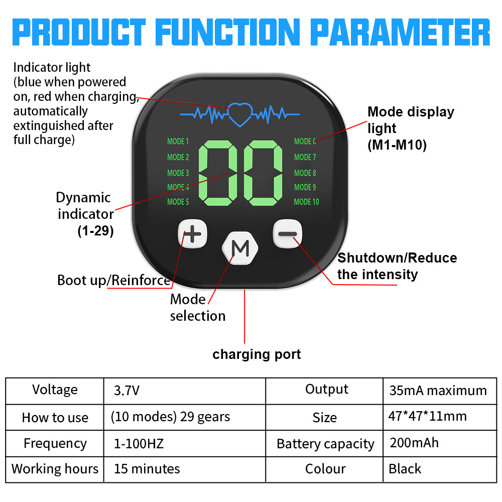 Estimulador Muscular EMS, Entr - Sports Equipment Suppliers reseña y precio