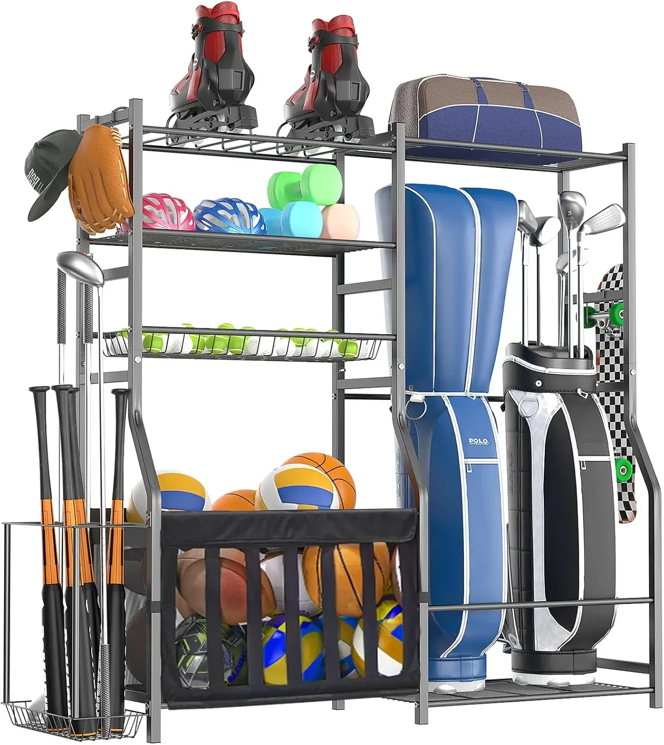 Organizador de Equipamiento De - Sports Equipment Holder reseña y precio