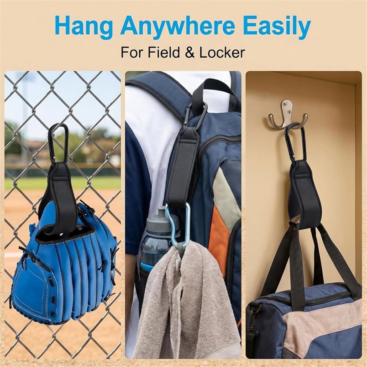 EN STOCK - 3 PIEZAS Clip Ajust - Sports Equipment Holder reseña y precio