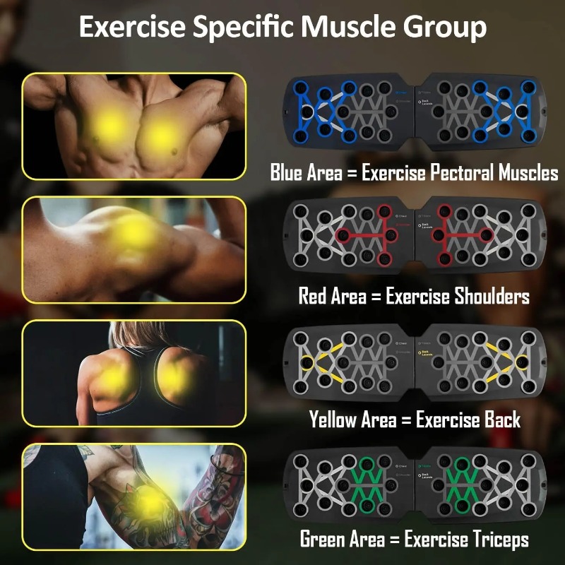 Tabla de flexiones plegable co - Sports Equipment Suppliers reseña y precio